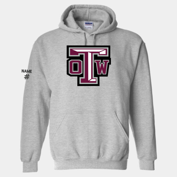 Gildan Unisex OTW Crest Printed Hoodie Thumbnail